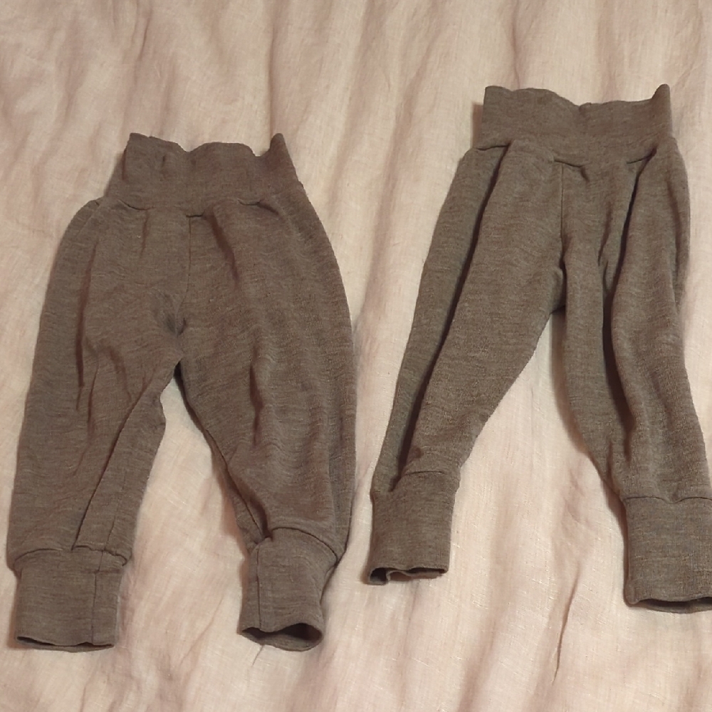 Engel Wool/Silk Baby Long Underwear/Pajamas, 12 Months